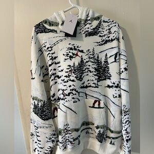 Jordan Men’s Brooklyn Holiday Fleece Pullover Hooded Sweatshirt